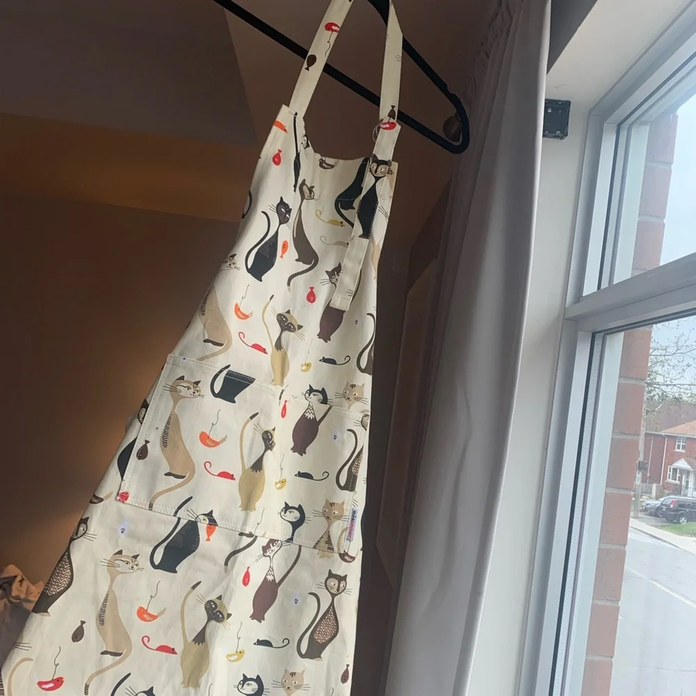 Think kitchen cat apron - Picture 1 of 4